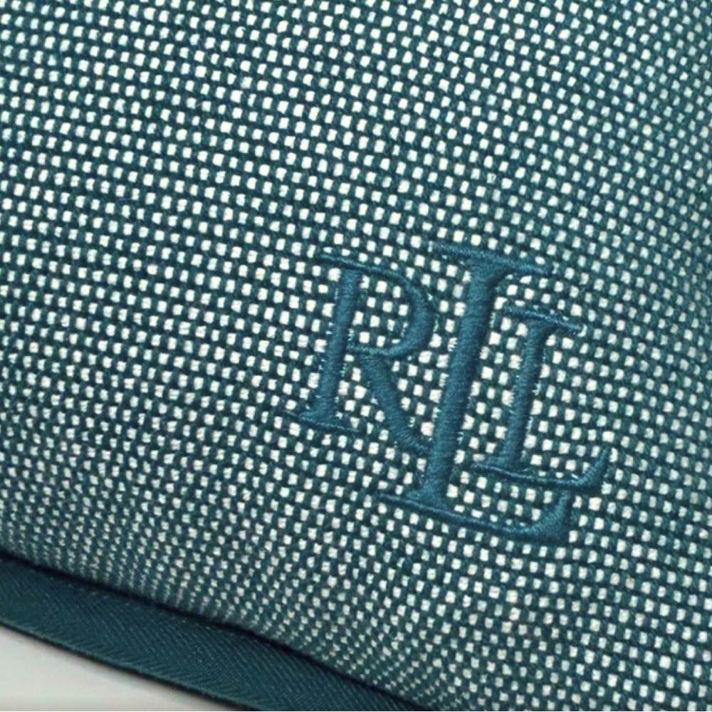 Set of Ralph Lauren Tweed Cotton Monogrammed Logo Throw Pillow Set | Home Decor
